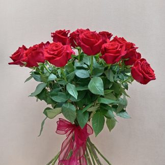 Bouquet: 23 Red Roses (Ecuador) — The Embodiment of Passion and Elegance
